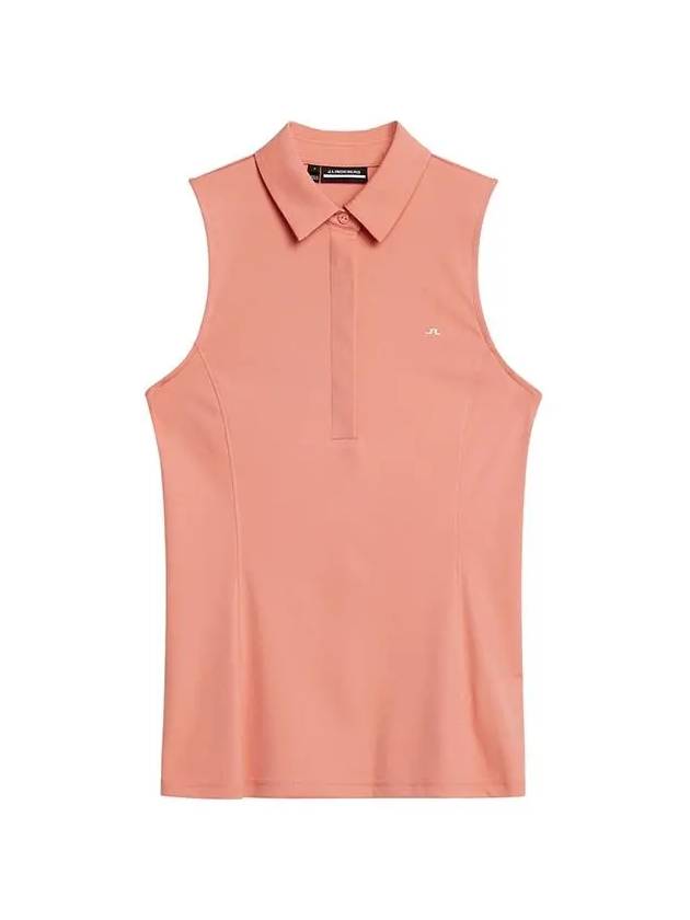 Women's Dena Sleeveless Burnt Coral - J.LINDEBERG - BALAAN 2