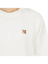 Fox Head Patch Adjusted Sweatshirt Ecru - MAISON KITSUNE - BALAAN 9