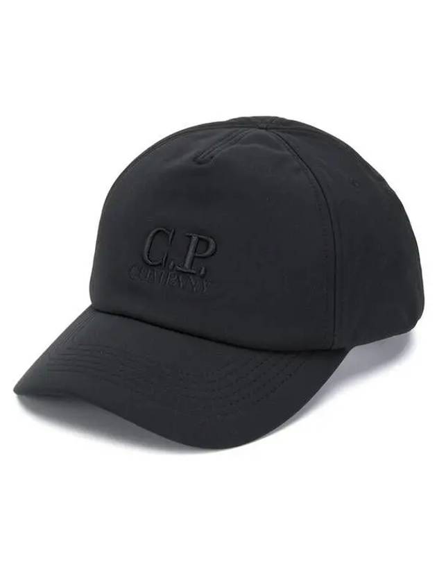 Embroidery Logo Ball Cap Black - CP COMPANY - BALAAN 2