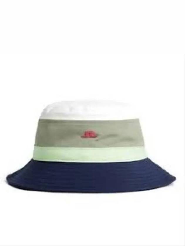 Denver Striped Bucket Hat Oil Green - J.LINDEBERG - BALAAN 2