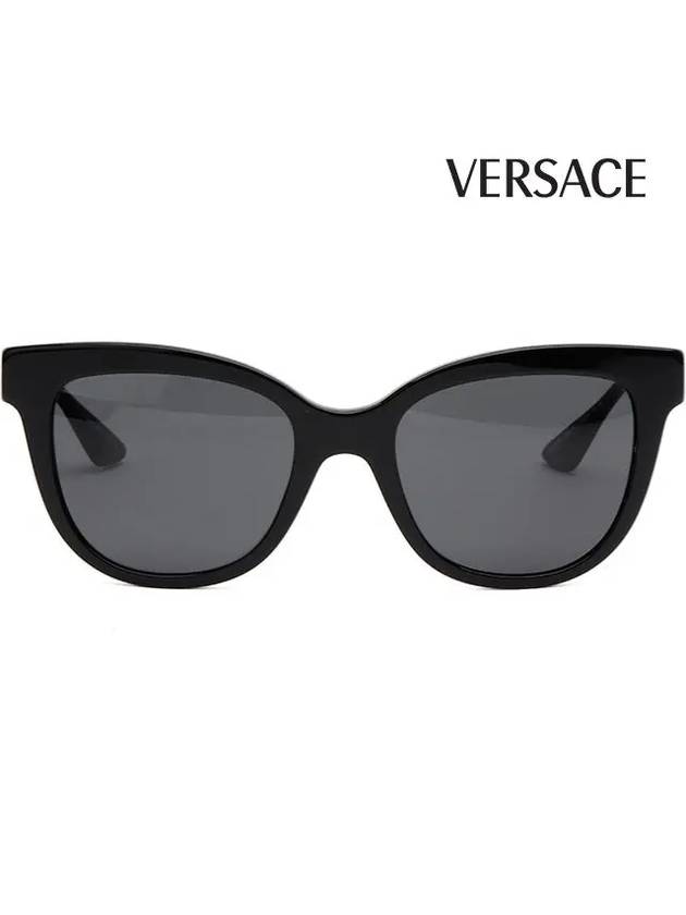 Eyewear Cat Eye Acetate Sunglasses Black - VERSACE - BALAAN 4