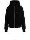 Classic Bunny 3 White Lining Zip Up Hoodie Black - MOOSE KNUCKLES - BALAAN 4