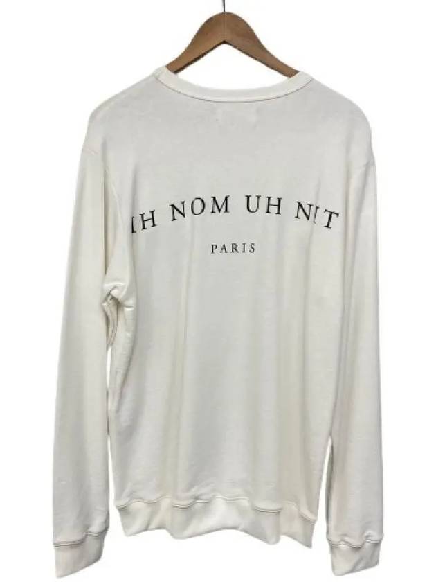 NCS18305 Sweatshirt White IN NOM UH NIT - IH NOM UH NIT - BALAAN 4