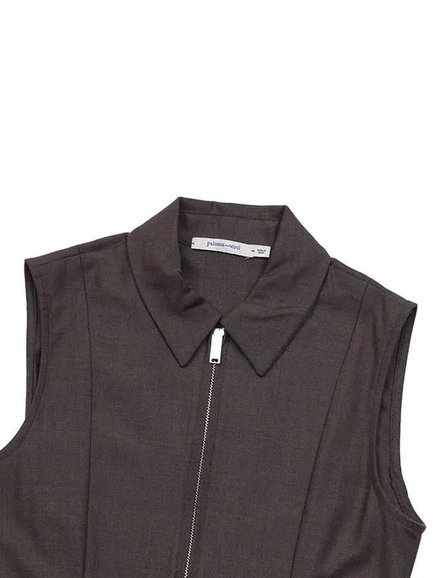 Angel color vest burgundy RV4409 - PALOMA WOOL - BALAAN 3