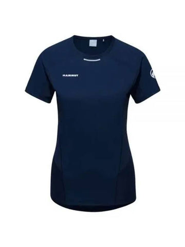 Aenergy FL ​​Short Sleeve T-Shirt Navy - MAMMUT - BALAAN 1