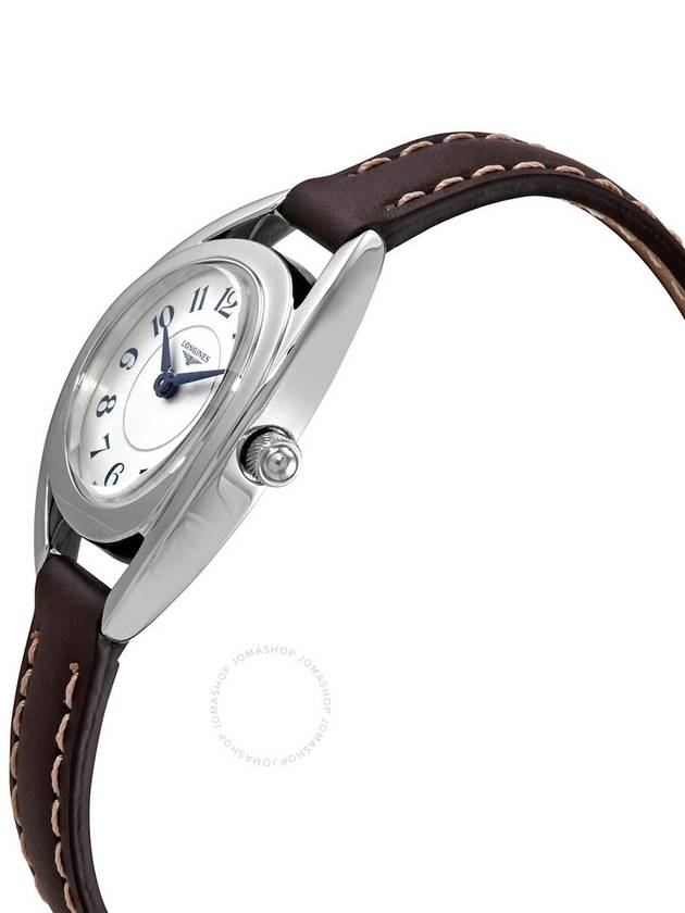 Open Box - Longines The  Equestrian Collection White Dial Ladies Watch L61354732 - LONGINES - BALAAN 2