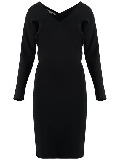 midi dress 6K0426S2076 1000 BLACK - STELLA MCCARTNEY - BALAAN 2