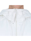 Shell R Mix Goggle Hooded Padded Vest White - CP COMPANY - BALAAN 7