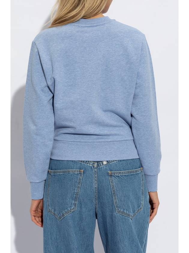 Rue Madame Cotton Sweatshirt Blue - A.P.C. - BALAAN 5