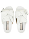 Ribbon Sandals White - Nº 21 - BALAAN.