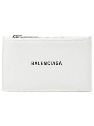 logo chain pouch white - BALENCIAGA - BALAAN 1