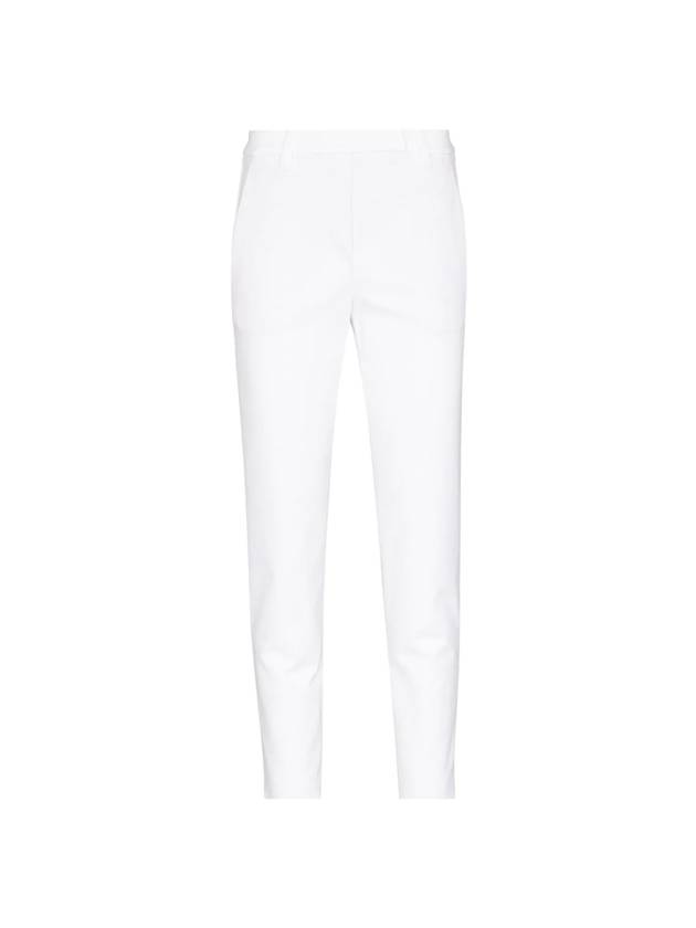 Slacks White MA126P7258 C159 - BRUNELLO CUCINELLI - BALAAN 1