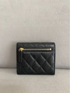 Classic half wallet caviar black gold AP0231 - CHANEL - BALAAN 3