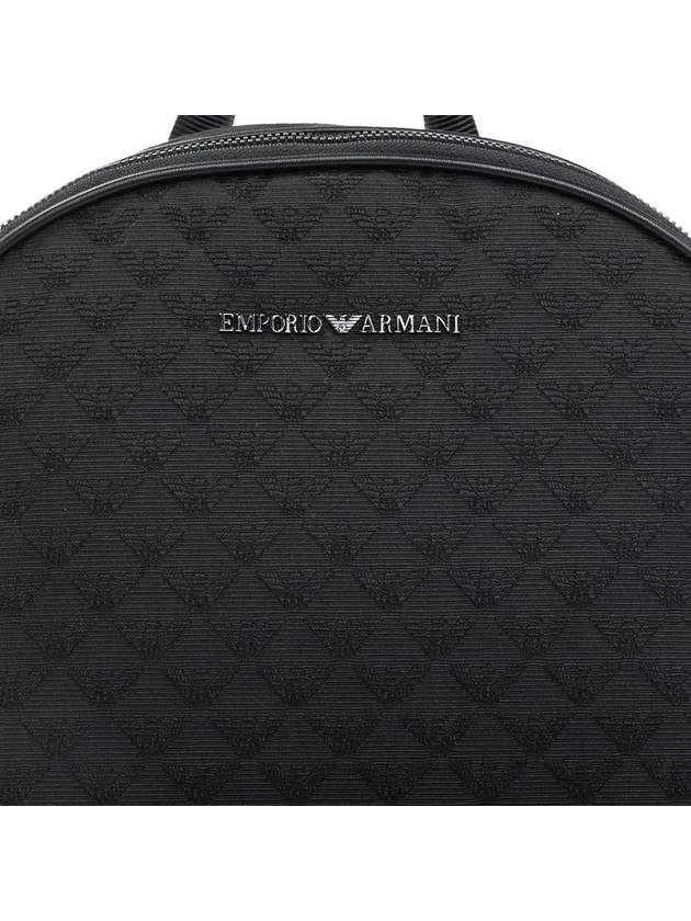 Logo Nylon Backpack Black - EMPORIO ARMANI - BALAAN 5