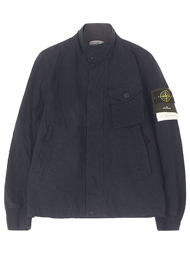 Wappen Pocket Cordura Jacket Navy - STONE ISLAND - BALAAN 2