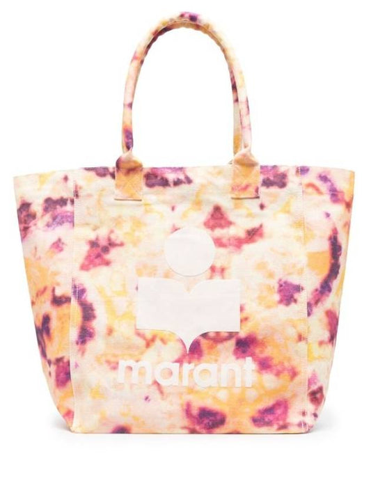 Yenky Logo Print Cotton Tote Bag Yellow - ISABEL MARANT - BALAAN 2