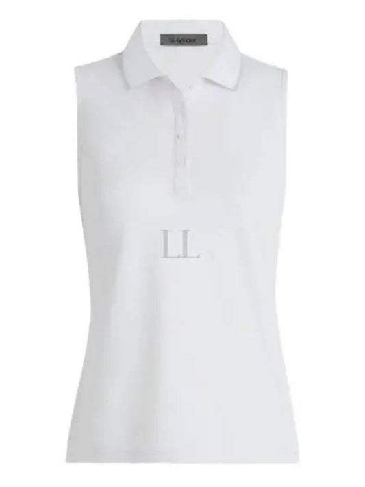 Collar Pleated Sleeveless White - G/FORE - BALAAN 2