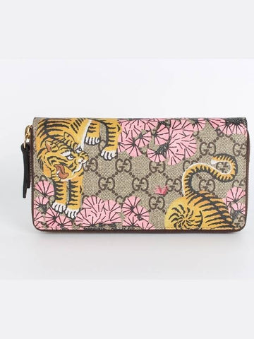 Bengal tiger zipper long wallet - GUCCI - BALAAN 1