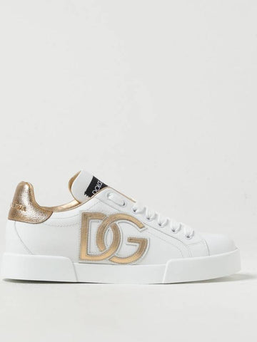 Sneakers DG Dolce & Gabbana in pelle - DOLCE&GABBANA - BALAAN 1