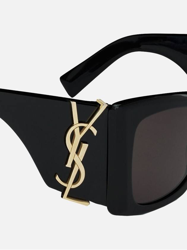 Eyewear Oversize Frame Sunglasses Black - SAINT LAURENT - BALAAN 4