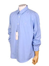 De Coeur Embroidery Cotton Long Sleeve Shirt Blue - AMI - BALAAN 6