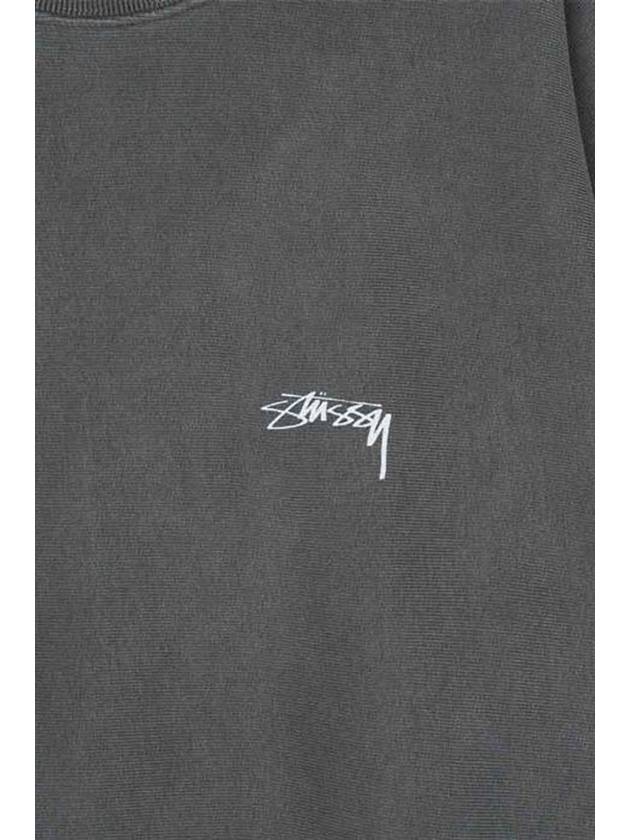 Smooth Stock Crew Pigment Dyed Black 1915021 - STUSSY - BALAAN 4