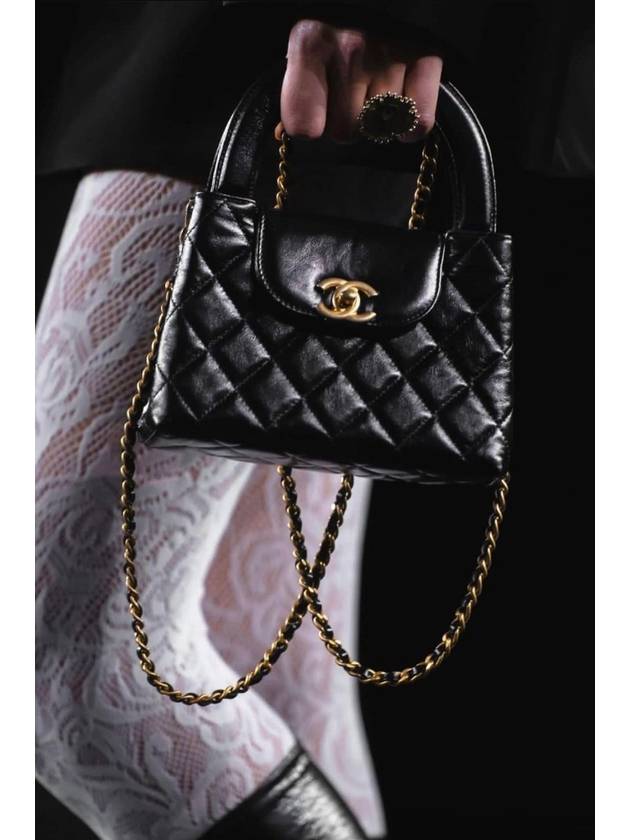 Kelly Mini Bag Bag Black - CHANEL - BALAAN 5