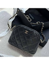 CC Logo Mini Pouch Cross Bag Black - CHANEL - BALAAN 3