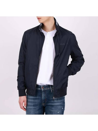 Navy zip-up windbreaker - IKALOOOK - BALAAN 2