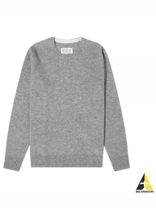 Lambswool Sweater Knit Top Grey - MAISON MARGIELA - BALAAN 2