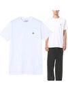 ORB Logo Cotton Short Sleeve T-Shirt White - VIVIENNE WESTWOOD - BALAAN 2