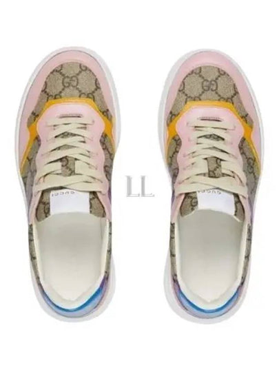 GG Supreme Canvas Low Top Sneakers - GUCCI - BALAAN 2