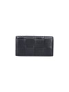 Intrecciato Large Flap Long Wallet Black - BOTTEGA VENETA - BALAAN 2