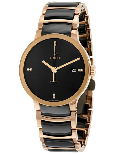 Rado Centrix Black Dial Automatic Unisex Watch R30036712 - RADO - BALAAN 1