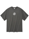 Round logo short sleeve tshirt gray - RADINEO - BALAAN 2