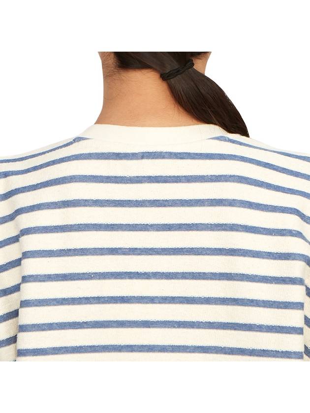 Grape Stripe Sleeveless Natural Blue - JW ANDERSON - BALAAN 10