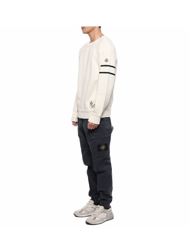 Wappen Patch Cargo Track Pants Grey - STONE ISLAND - BALAAN 5