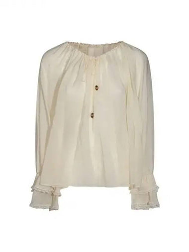 Chloe beige silk blouse 271352 - CHLOE - BALAAN 1