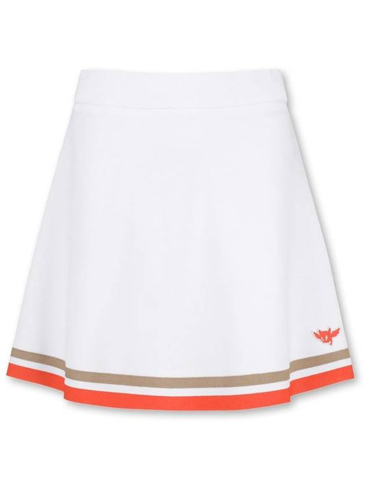 Women ATHLETIC Tipping A-line Knit Skort - WAAC - BALAAN 1