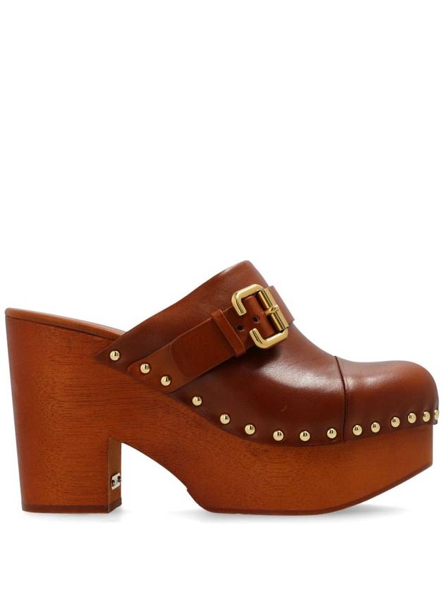 Chloè Sandals Leather Brown - CHLOE - BALAAN 1