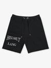 Men's Graphic Black Shorts K10DM204 YVM - HELMUT LANG - BALAAN 3