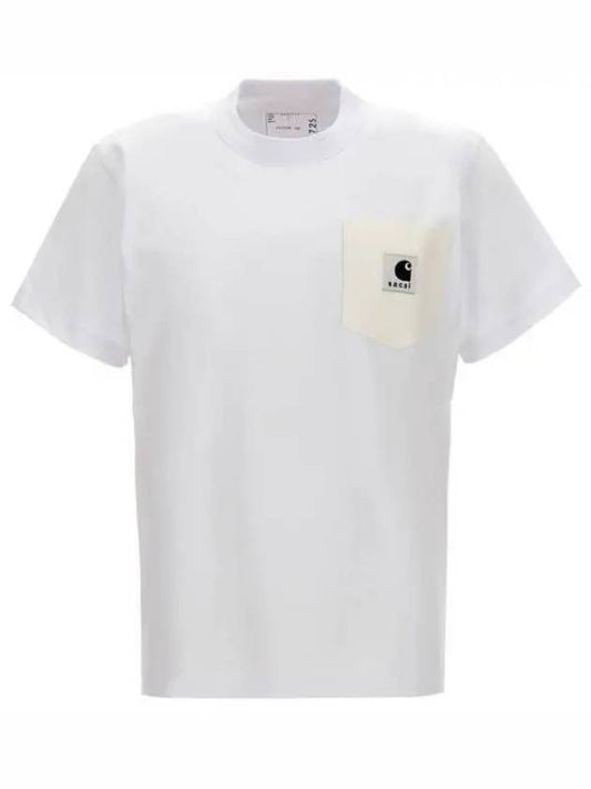 Short Sleeve T-Shirt 240725S101 White - SACAI - BALAAN 2