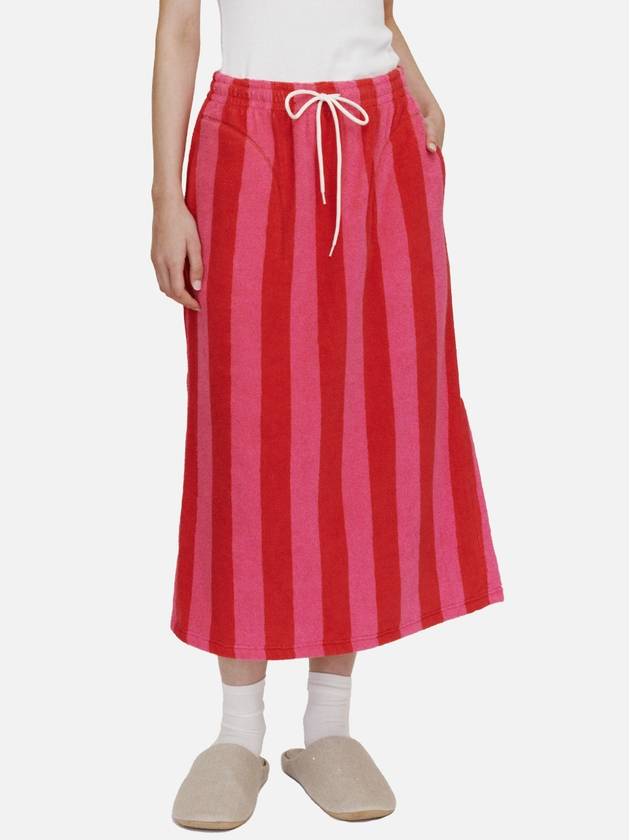 Terry Skirt Pink Red - PILY PLACE - BALAAN 4