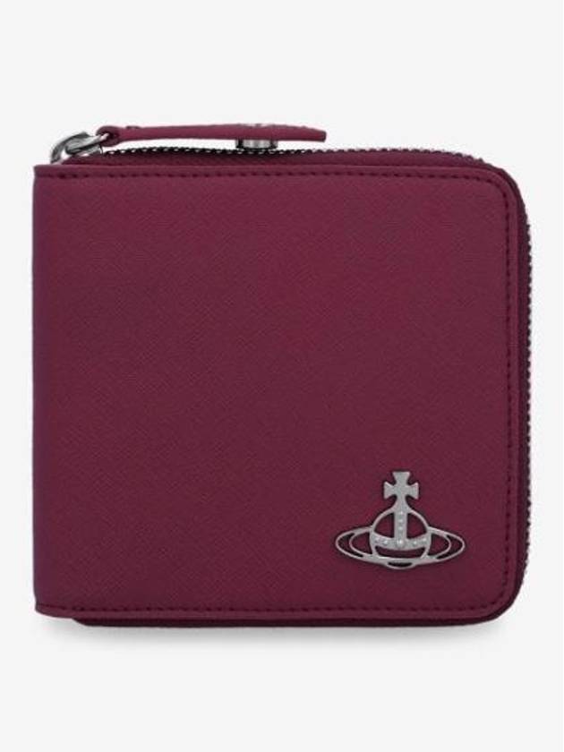 Zip Round Square Half Wallet Red - VIVIENNE WESTWOOD - BALAAN 2