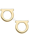 Gancini Earrings Gold - SALVATORE FERRAGAMO - BALAAN 2