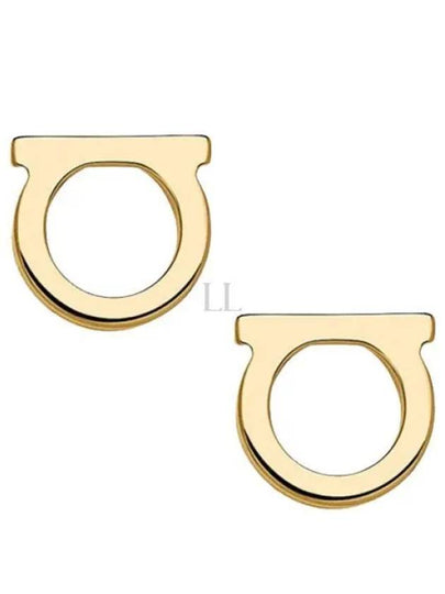 Gancini Earrings Gold - SALVATORE FERRAGAMO - BALAAN 2