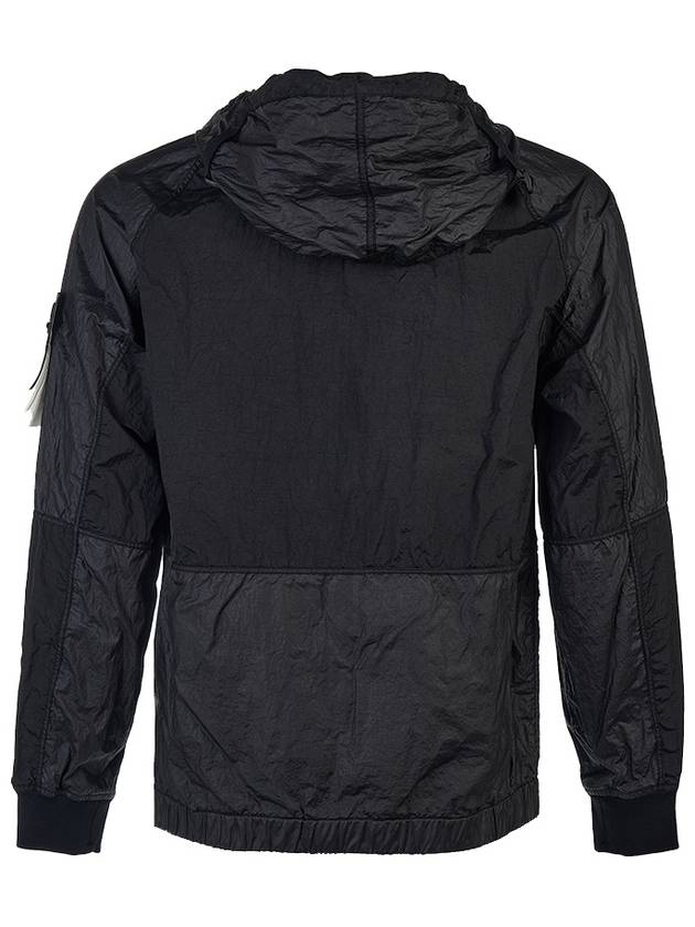 Nylon Metal Watro-TC Hooded Jacket Black - STONE ISLAND - BALAAN 4