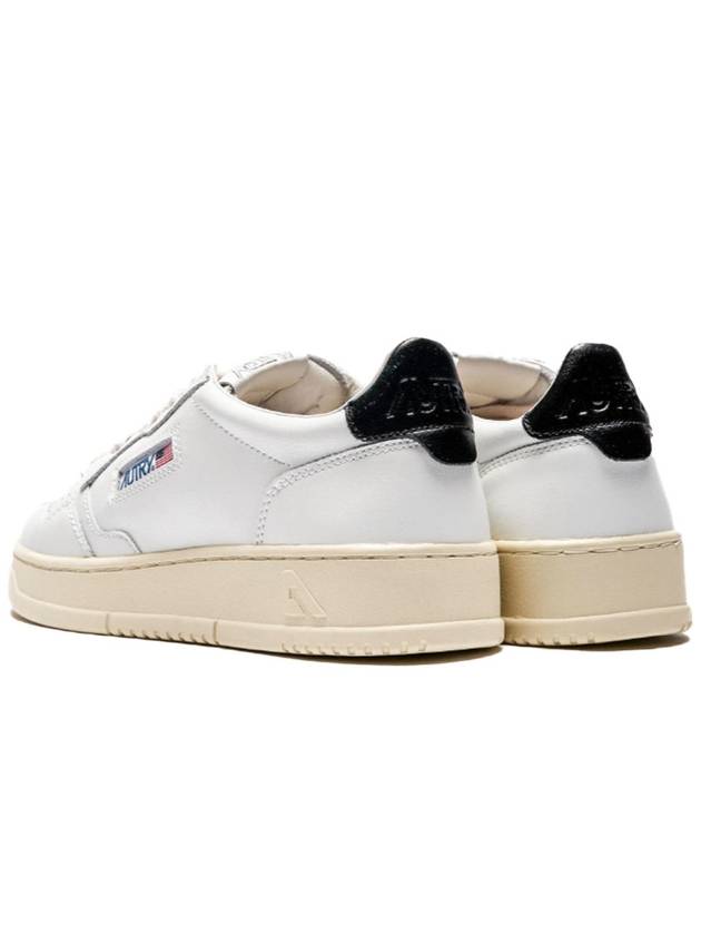 Medalist Black Tab Low Top Sneakers White - AUTRY - BALAAN 4