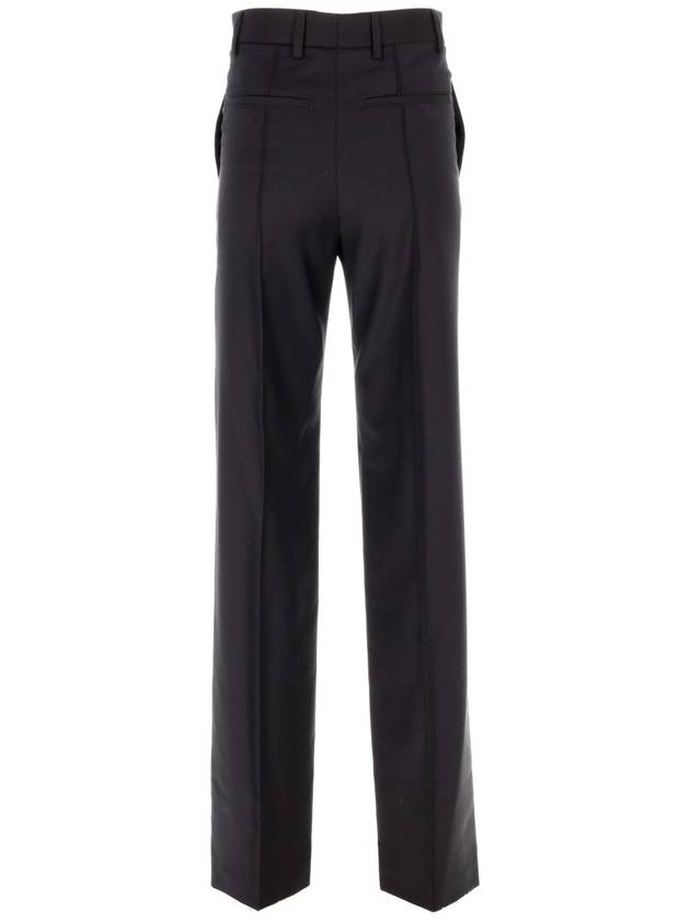 VANJA REGULAR FIT TROUSERS WITH ASYMMETRIC WAISTBA - ANN DEMEULEMEESTER - BALAAN 4