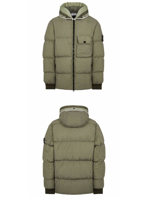 Men's Naslan Light Padding Khaki - STONE ISLAND - BALAAN.